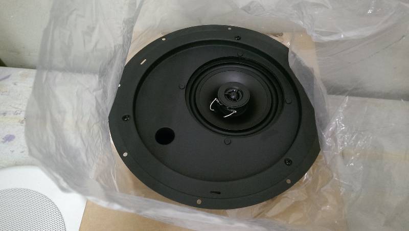 lot 26 image: One New Open Box AMK Coaxial Speaker model USA615
