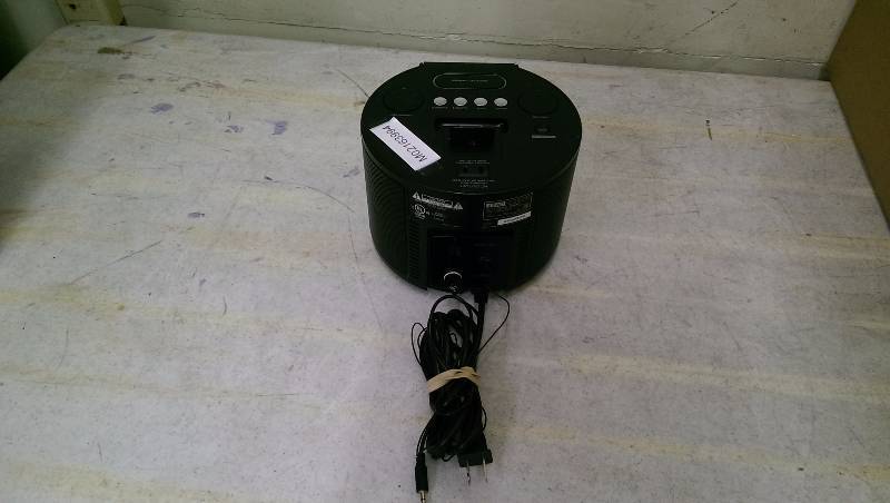 lot 27 image: Teac SR-L70i Hi-Fi AMFM Alarm iPod Table Radio
