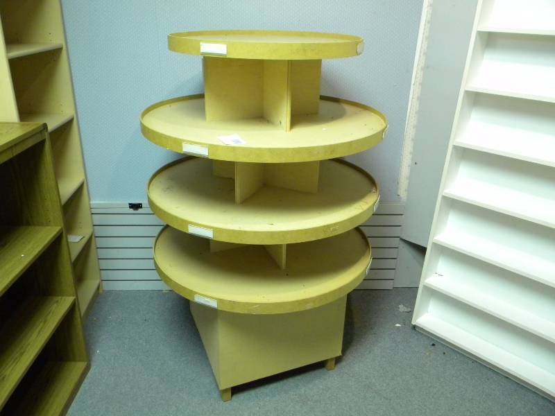 Round Display Shelf