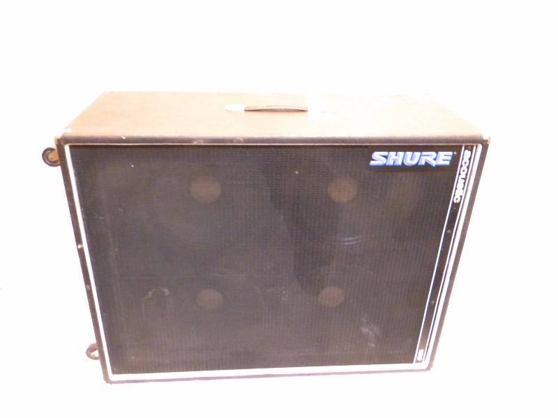 Acoustic 105 quad speaker on wheels