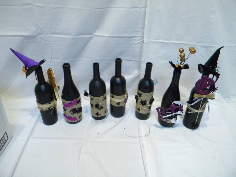 Misc. halloween Bottles
