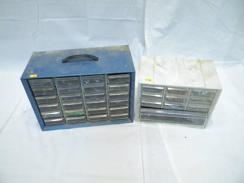 (2) drawer containers