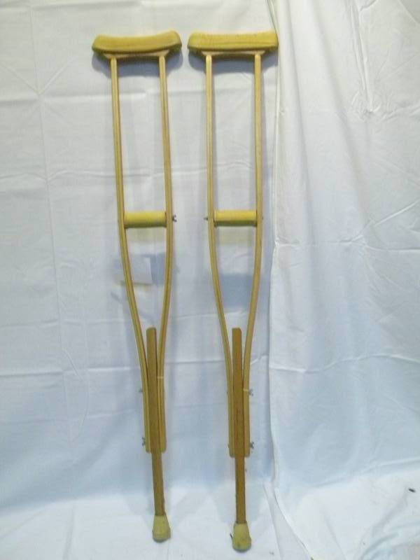 Wooden Crutches