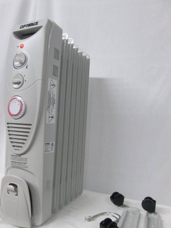 Optimus Oil-Filled Radiator Heater