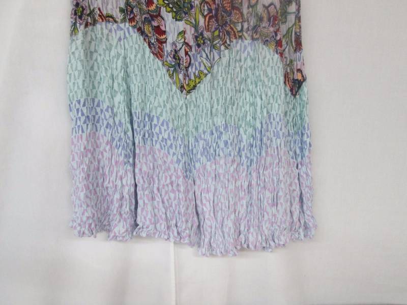 Lola P Misses Short-Sleeve Twin Print Dress