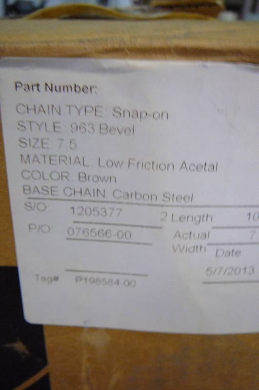 Habasit Chain C2040HSC
