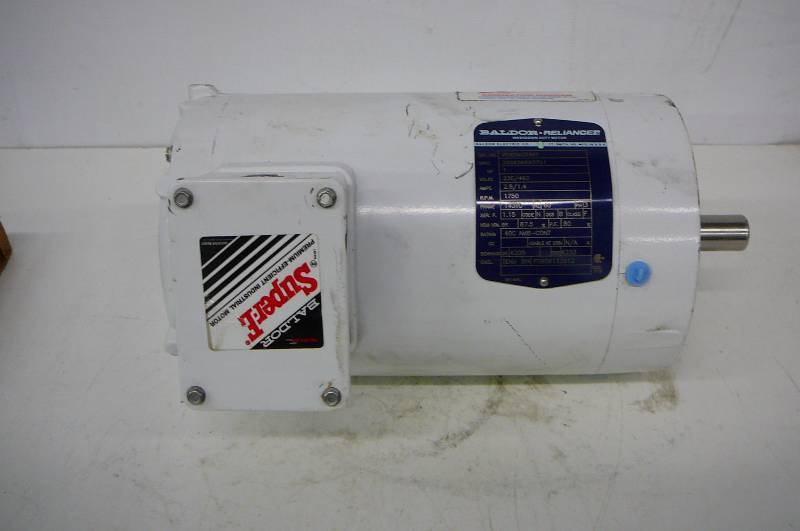 Reliance wash down motor 1hp - 3 ph - 1750 rpm