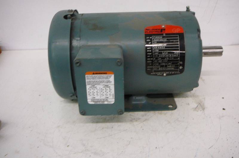 Reliance Electric motor 1.5 hp - 1755 rpm - 3 ph