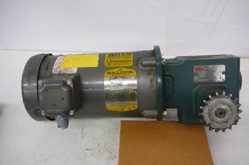 Boston otor and gear drive 34 hp -1750rpm 3 ph