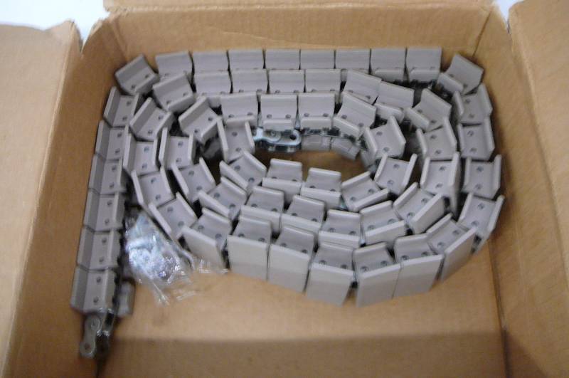 Chain 2.5 wide 1873T om L flights stainless base N125120
