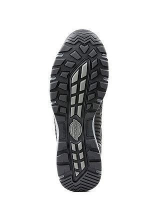 lot 51 image: DICKIES Mens FURY MID STEEL TOE EXO-LITE SHOE Black-Gray 12