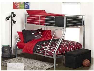 lot 250 image: alcove Trio TwinFull Bunk Bed