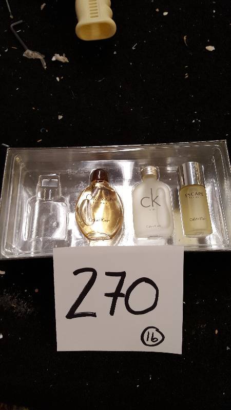 lot 270 image: Calvin Klein 3-Pc. Eau De Toilette Coffret Set