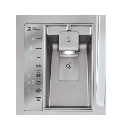 LG REFRIGERATOR - 30 cu.ft. Super-Capacity 3 Door French Door Refrigerator LFXS30726S - Stainless Steel