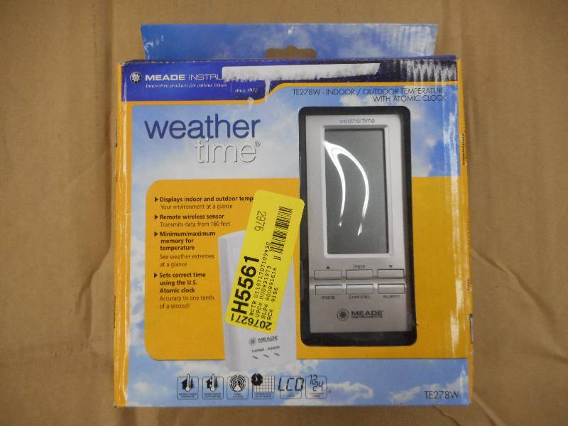 MEADE INSTRUMENTS WEATHER TIME DISPLAY
