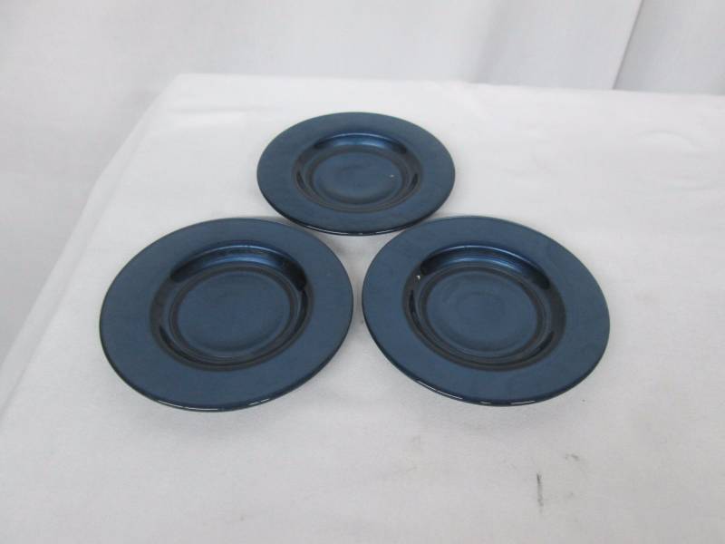 3 - Decorative Saucer Plates