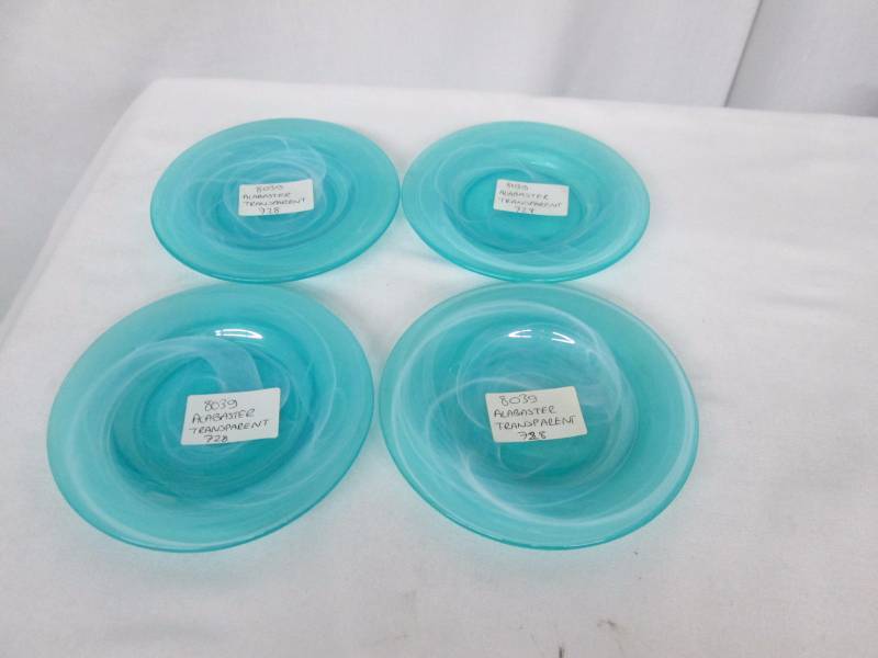 4 - Decorative Saucer Plates