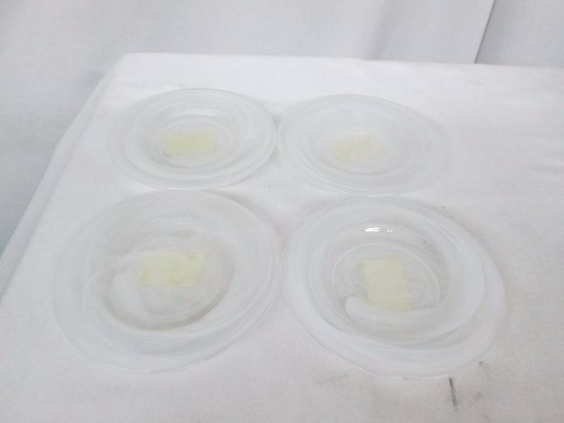 4 - Decorative Saucer Plates