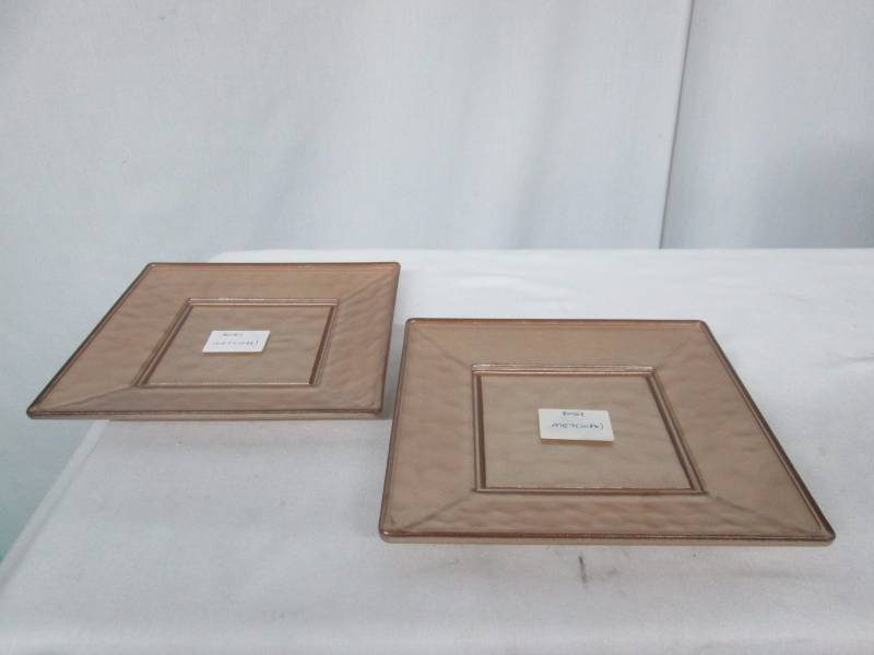 2 - Metallic Decorative Plates