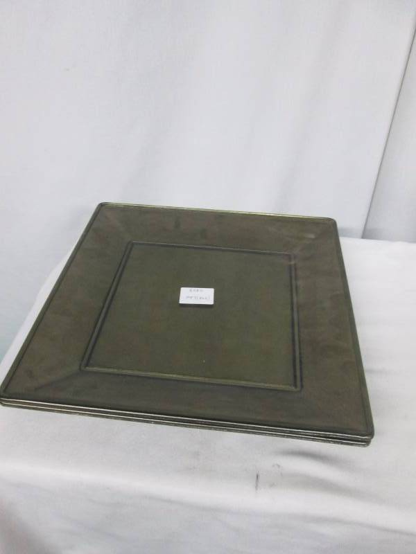 2 - Metallic Decorative Plates