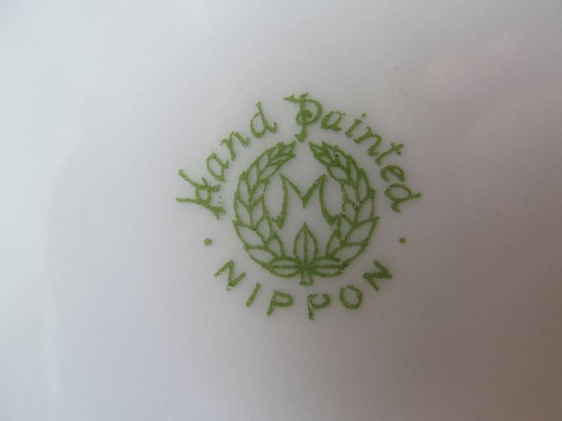 Nippon,Hand Painted Plate