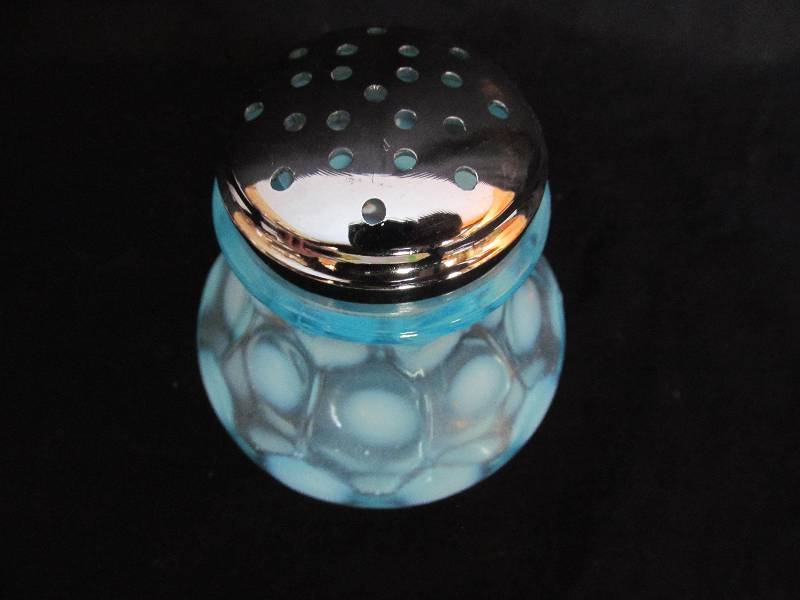 Vintage,Blue Salt Shaker