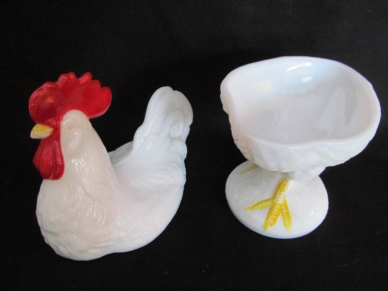 Vintage,Nesting Chicken