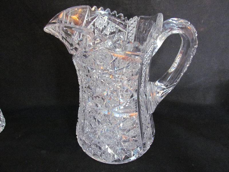 Cut Glass Lemonade Set
