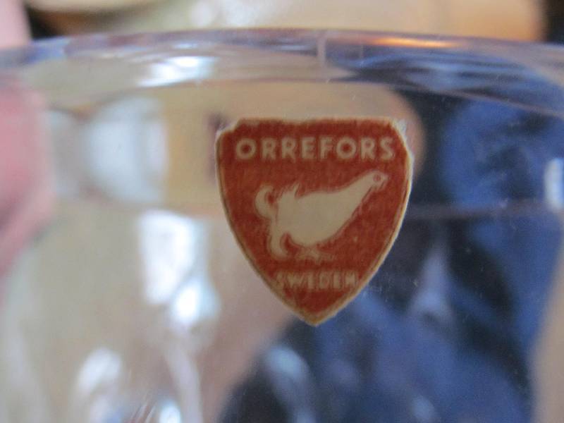 ORREFORS, Swedish Crystal Bowl