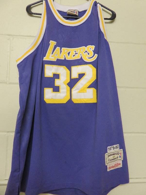 Magic Johnson Lakers Jersey