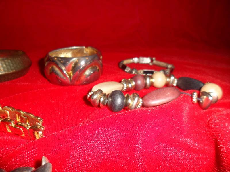 Lot of Seven Bracelets