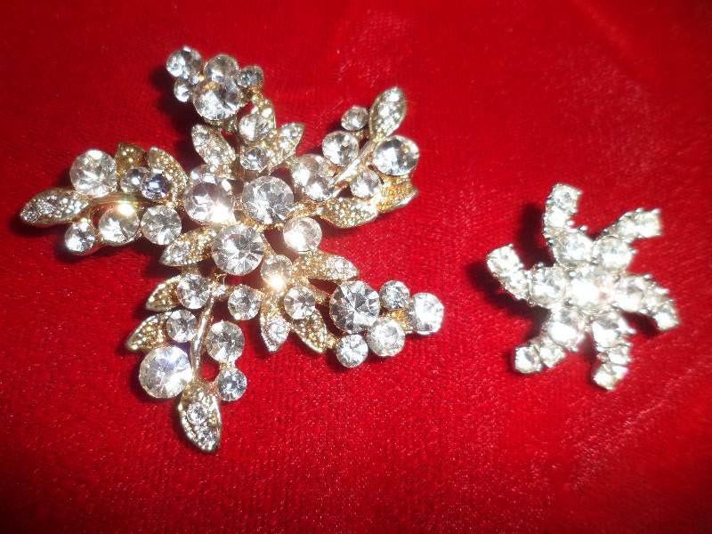 Lot of 2 Vintage Brooches
