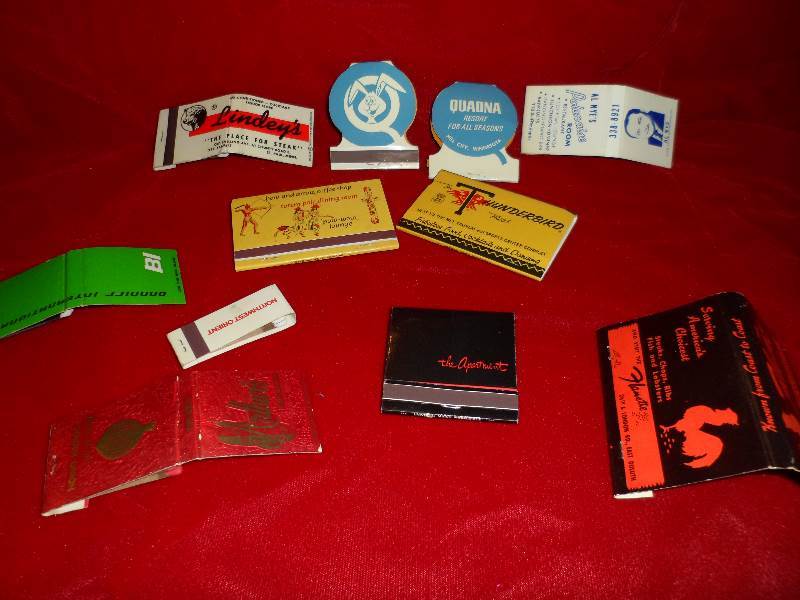 Vintage Matchbook Lot