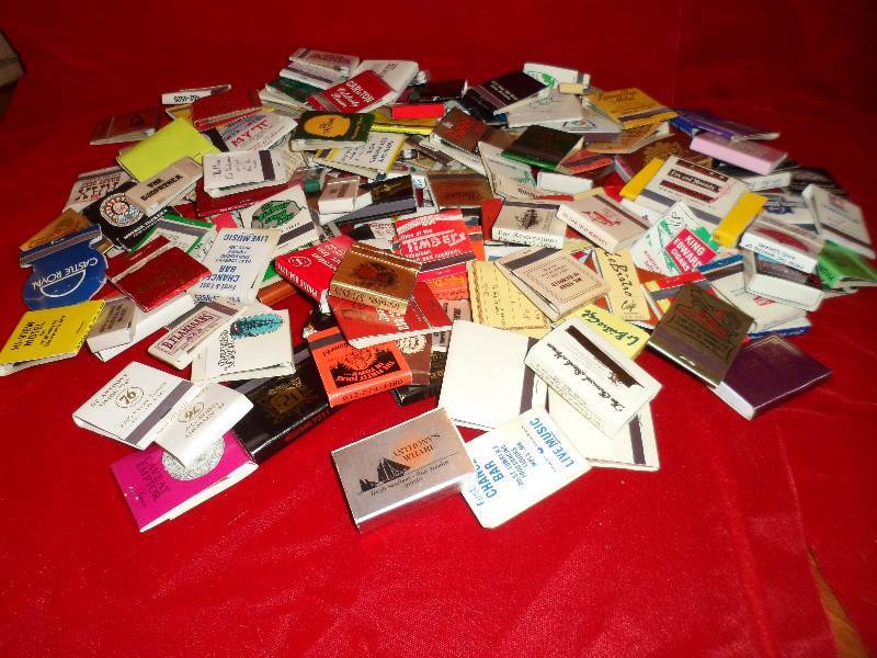Large Lot of Assorted Matchbooks