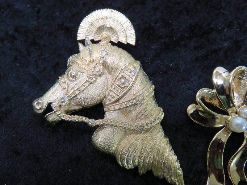 Lot of (3) broaches
