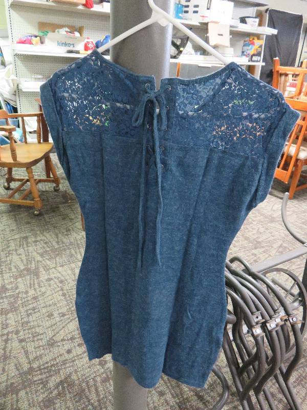 Dusty Blue Top