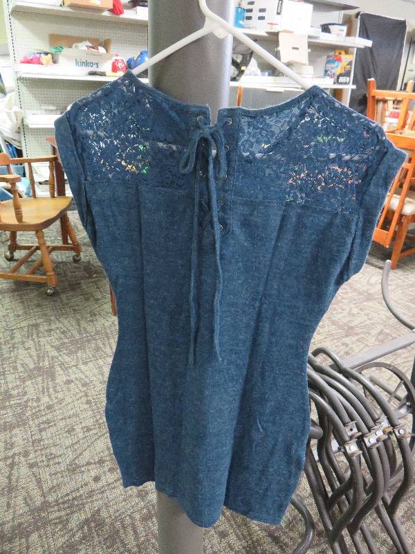 Dusty Blue Top
