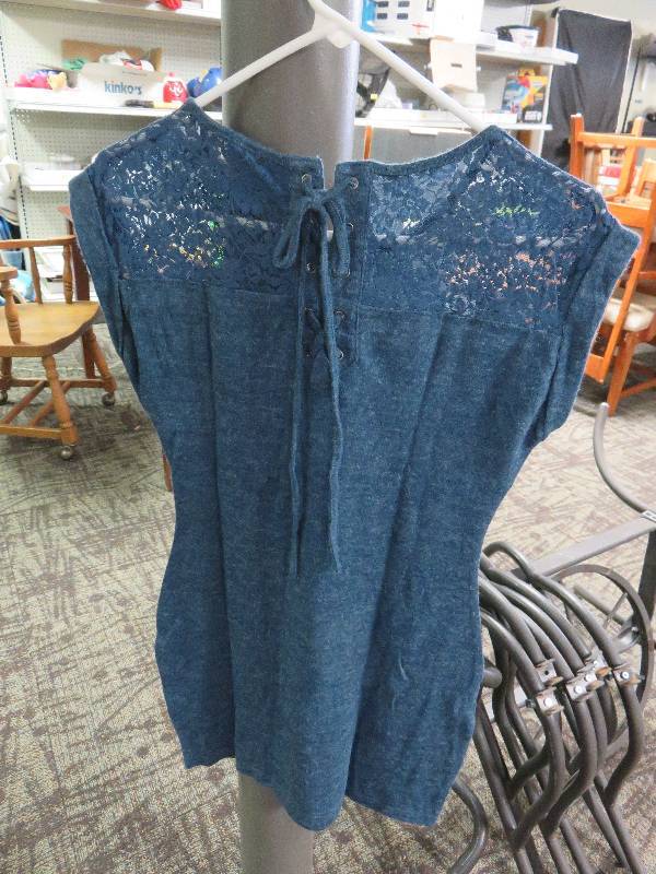 Dusty Blue Top