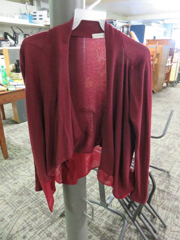 Maroon Cardigan
