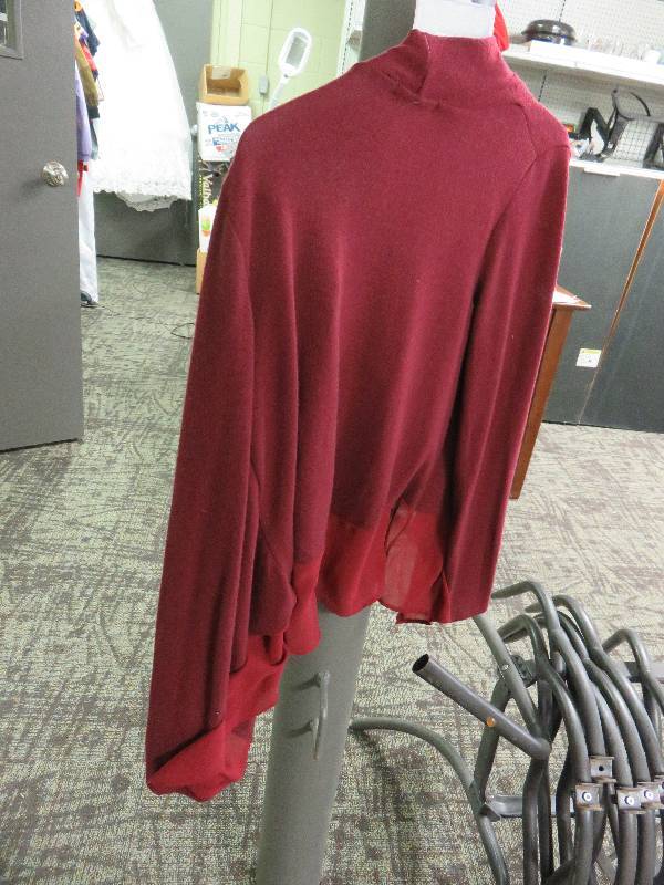 Maroon Cardigan