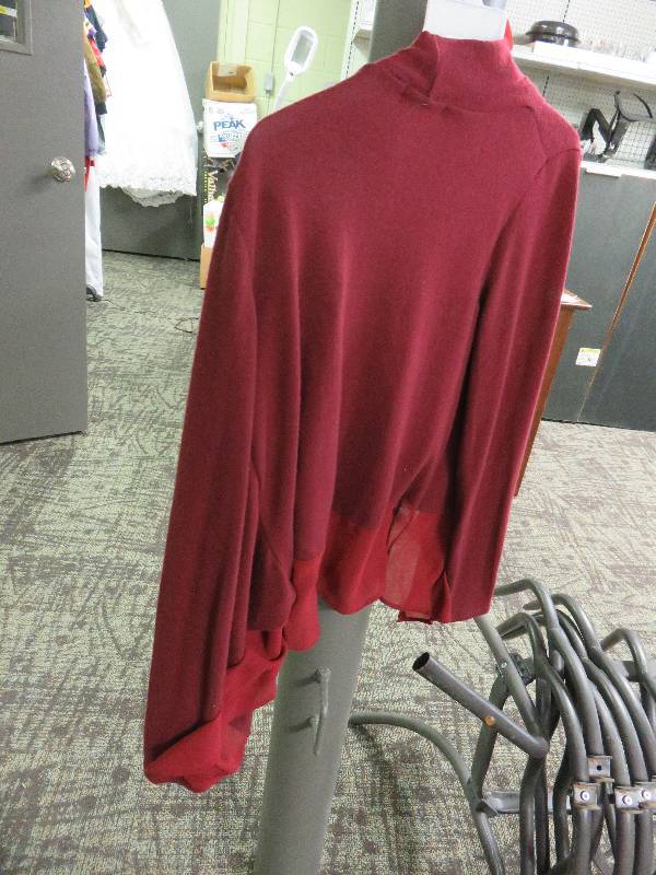 Maroon Cardigan