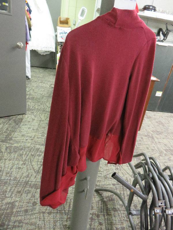 Maroon Cardigan