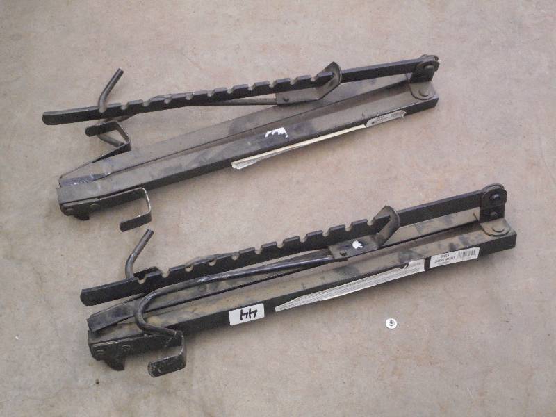 lot 44 image: (2) Like New Steel Roof Jacks ...