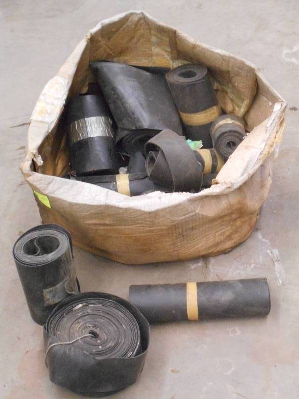 lot 53 image: Box Of Rolls Of 3-8 Rubber Stripp...