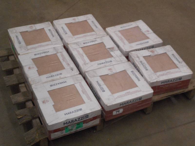 lot 79 image: Pallet Of (8) Boxes Of Marazzi 12x...