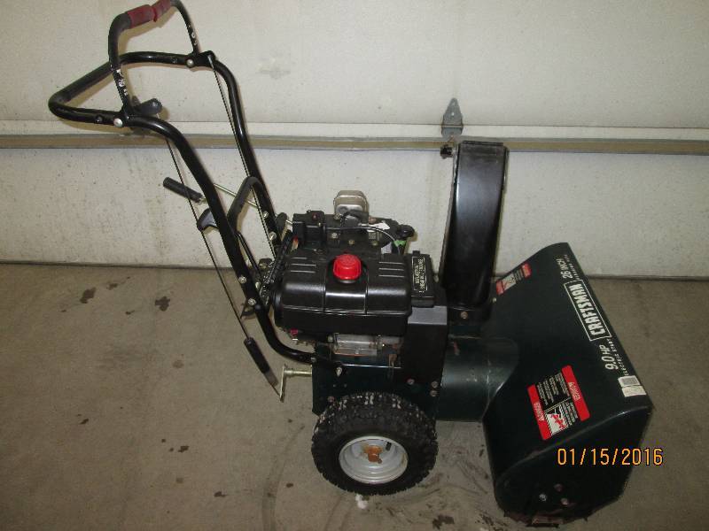 Craftsman 9HP Two-Stage Snowblower,...