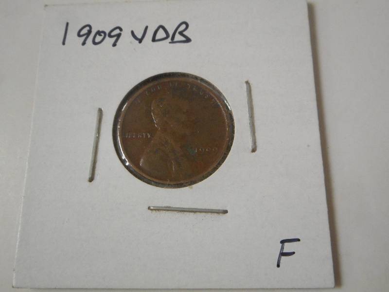 1909 VDB Lincoln Wheat Cent, Fine (...