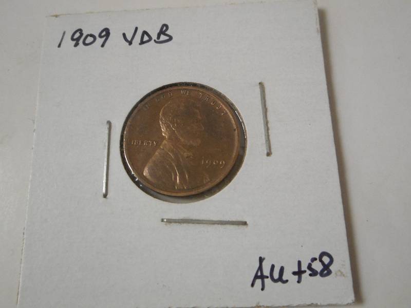 1909 VDB Lincoln Wheat Cent, Almost...