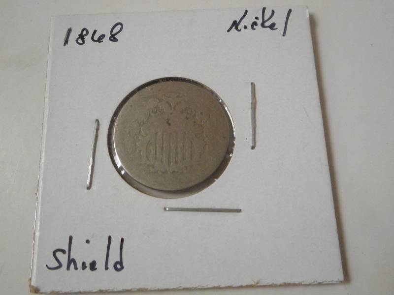1868 Shield Nickel--Circulated ...