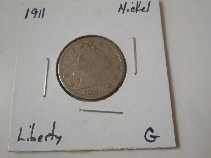 1911 Liberty Nickel--Good (G) Grade...